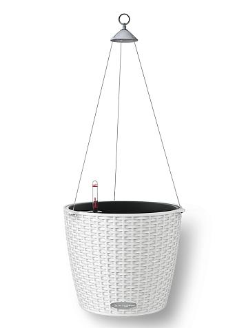 Кашпо подвесное Lechuza Nido Cottage 28 белый