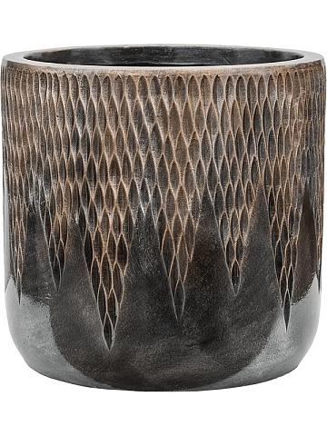 Кашпо Baq luxe lite universe comet cylinder bronze Кашпо Baq luxe lite universe comet cylinder bronze