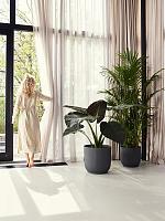 Кашпо Vibes fold round anthracite D39 H36 см