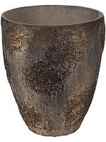 Кашпо Oyster bernd m imperial brown D42 H48 см