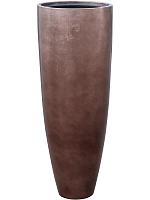 Кашпо Baq metallic silver leaf partner matt coffee (с техническим горшком) D34 H90 см Кашпо Baq metallic silver leaf partner matt coffee (с техническим горшком) D34 H90 см