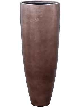 Кашпо Baq metallic silver leaf partner matt coffee (с техническим горшком) Кашпо Baq metallic silver leaf partner matt coffee (с техническим горшком)