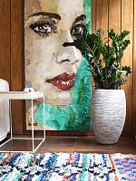 Кашпо Capi nature rib nl vase elegance deluxe ivory D56 H85 см Кашпо Capi nature rib nl vase elegance deluxe ivory D56 H85 см