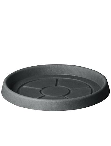 Поддон TeraPlast Round Saucer 50 антрацитовый (Италия) Поддон TeraPlast Round Saucer 50 антрацитовый (Италия)