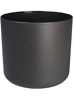 Кашпо B.for soft round anthracite D14 H13 см