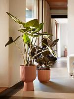 Кашпо Vibes fold coupe delicate pink D30 H45 см