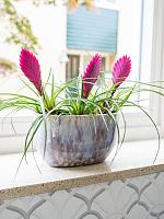 Кашпо Davide planter lavender L20 W12 H12 см