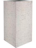 Кашпо Terreno high cube sand L40 W40 H100 см