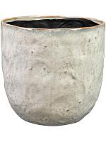 Кашпо Brian pot ivory D21 H20 см