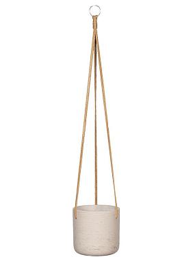 Кашпо подвесное Rough charlie (hanging) s grey washed Кашпо подвесное Rough charlie (hanging) s grey washed