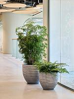 Кашпо Baq tornado couple grey D46 H39 см