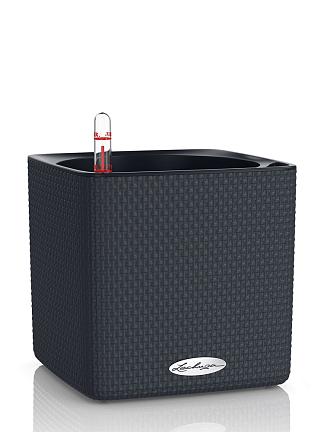 Кашпо Lechuza Cube Color (серый)