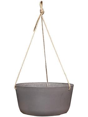 Кашпо подвесное Palermo hanger grey Кашпо подвесное Palermo hanger grey