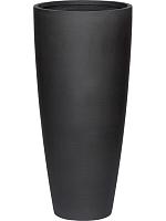 Кашпо Refined dax l volcano black D37 H80 см