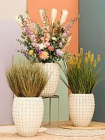 Кашпо Laos emperor cream D44 H55 см