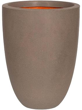 Кашпо Capi urban smooth nl vase elegant low warm taupe Кашпо Capi urban smooth nl vase elegant low warm taupe