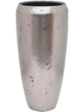 Кашпо Baq opus raw partner silver (с техническим горшком) Кашпо Baq opus raw partner silver (с техническим горшком)