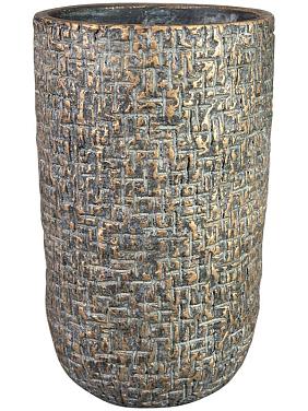 Кашпо Maxim pot tall shiny earth Кашпо Maxim pot tall shiny earth