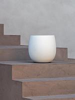 Кашпо Argento balloon matt white D42 H42 см