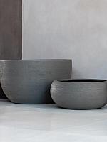 Кашпо Terreno new egg pot low clay D110 H65 см