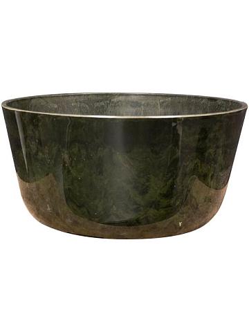Кашпо Palermo bowl marble green Кашпо Palermo bowl marble green