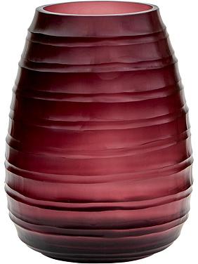 Ваза Vase stripes cut lilac Ваза Vase stripes cut lilac