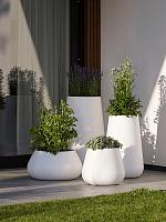 Кашпо Pure® cone high white D52 H84 см Кашпо Pure® cone high white D52 H84 см