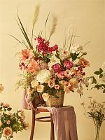 Трава Пампасная пучок искусственная H120 см