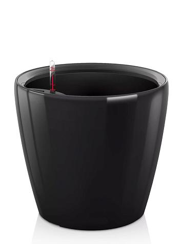 Кашпо Ola Dom Couple Deluxe 43 (26л) черный лакированный