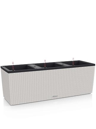 Кашпо Lechuza Trio Cottage (светло-серый)