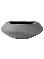 Кашпо Fiberstone tara l grey D80 H30 см Кашпо Fiberstone tara l grey D80 H30 см