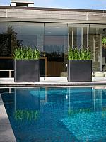 Кашпо Otium murus anthracite L90 W27 H80 см