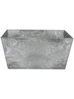 Кашпо Artstone ella bowl grey L30 W30 H14 см