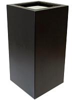 Кашпо Vepo carya square anthracite L50 W50 H100 см