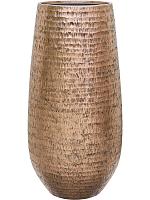 Кашпо Baq opus hammered darcy high gold (с техническим горшком) D46 H100 см