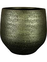 Кашпо Noor pot velvet green D36 H33 см