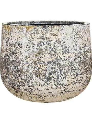 Кашпо Baq atlas darcy white