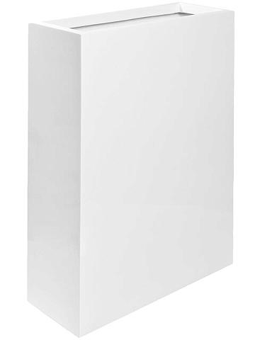 Кашпо Fiberstone jort slim m glossy white Кашпо Fiberstone jort slim m glossy white