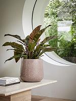 Кашпо Baq terrazzo darcy low mocha D51 H34 см