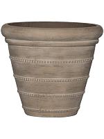 Кашпо Treasure selena l chalk beige D52 H46 см