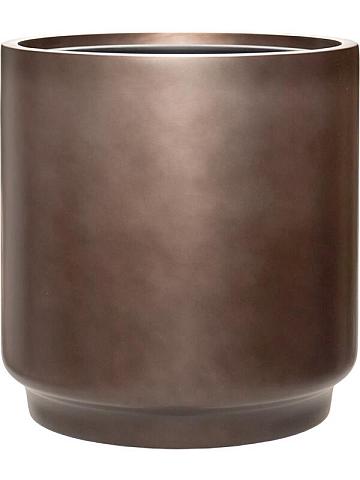 Кашпо Baq gradient cylinder matt coffee (с техническим горшком) Кашпо Baq gradient cylinder matt coffee (с техническим горшком)