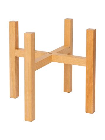 Подставка для кашпо Ola Dom Kerama 28 деревянная