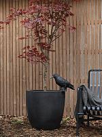 Кашпо Capi urban smooth nl planter ball black D35 H34 см Кашпо Capi urban smooth nl planter ball black D35 H34 см