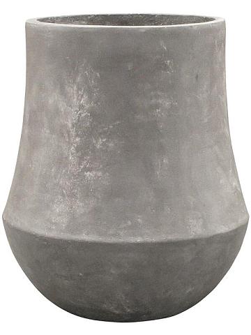 Кашпо Baq polystone coated plain darcy raw grey Кашпо Baq polystone coated plain darcy raw grey