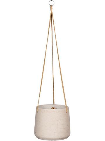 Кашпо подвесное Rough patt (hanging) xl grey washed Кашпо подвесное Rough patt (hanging) xl grey washed