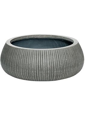 Кашпо Ridged vertically eileen xl dark grey Кашпо Ridged vertically eileen xl dark grey