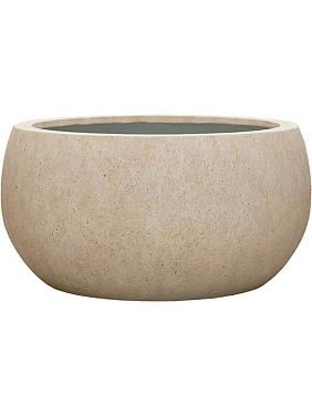 Кашпо Mineral yuna l travertine beige Кашпо Mineral yuna l travertine beige