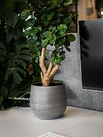 Кашпо Esra pot mystic grey D31 H28 см