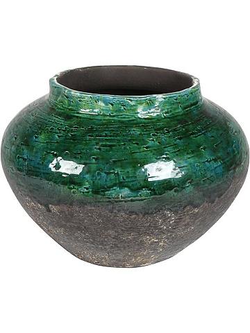 Кашпо Lindy jar green black Кашпо Lindy jar green black