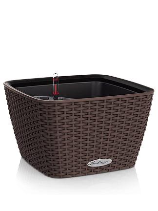 Кашпо Lechuza Bacino Cottage (мокко)